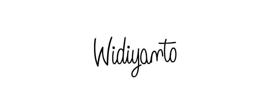 How to Draw Widiyanto signature style? Angelique-Rose-font-FFP is a latest design signature styles for name Widiyanto. Widiyanto signature style 5 images and pictures png