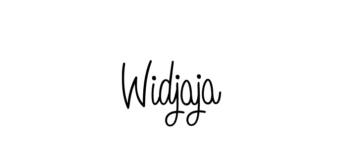 How to make Widjaja name signature. Use Angelique-Rose-font-FFP style for creating short signs online. This is the latest handwritten sign. Widjaja signature style 5 images and pictures png