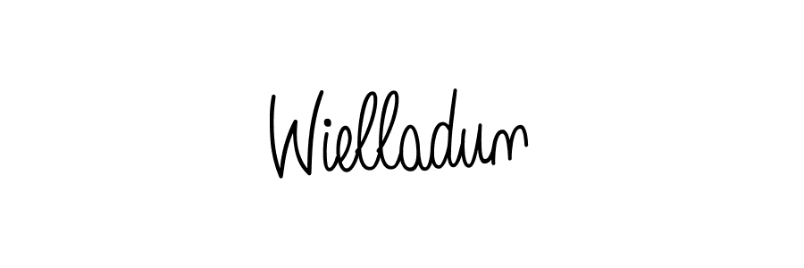 Make a beautiful signature design for name Wielladun. Use this online signature maker to create a handwritten signature for free. Wielladun signature style 5 images and pictures png