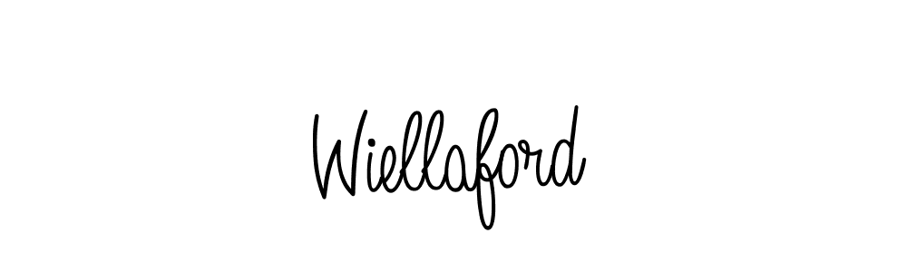 The best way (Angelique-Rose-font-FFP) to make a short signature is to pick only two or three words in your name. The name Wiellaford include a total of six letters. For converting this name. Wiellaford signature style 5 images and pictures png