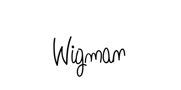 Best and Professional Signature Style for Wigman. Angelique-Rose-font-FFP Best Signature Style Collection. Wigman signature style 5 images and pictures png