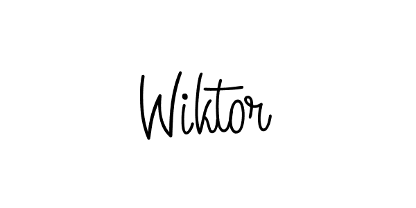 It looks lik you need a new signature style for name Wiktor. Design unique handwritten (Angelique-Rose-font-FFP) signature with our free signature maker in just a few clicks. Wiktor signature style 5 images and pictures png