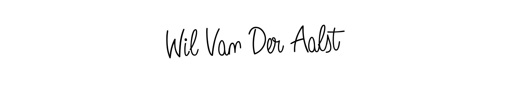 How to make Wil Van Der Aalst signature? Angelique-Rose-font-FFP is a professional autograph style. Create handwritten signature for Wil Van Der Aalst name. Wil Van Der Aalst signature style 5 images and pictures png
