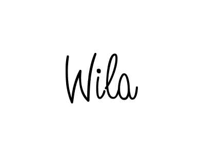 Make a short Wila signature style. Manage your documents anywhere anytime using Angelique-Rose-font-FFP. Create and add eSignatures, submit forms, share and send files easily. Wila signature style 5 images and pictures png