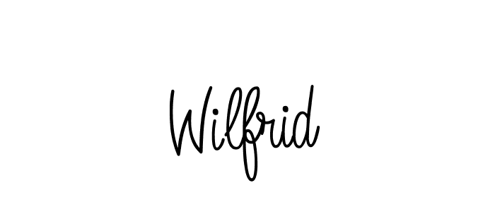 Similarly Angelique-Rose-font-FFP is the best handwritten signature design. Signature creator online .You can use it as an online autograph creator for name Wilfrid. Wilfrid signature style 5 images and pictures png