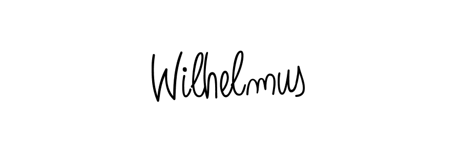 The best way (Angelique-Rose-font-FFP) to make a short signature is to pick only two or three words in your name. The name Wilhelmus include a total of six letters. For converting this name. Wilhelmus signature style 5 images and pictures png