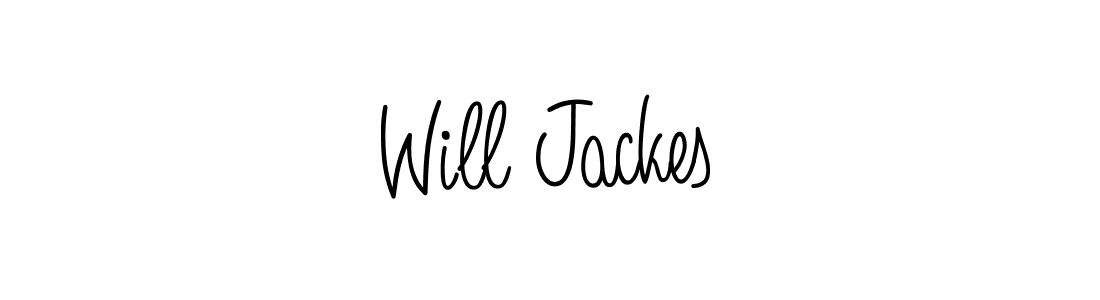 Create a beautiful signature design for name Will Jackes. With this signature (Angelique-Rose-font-FFP) fonts, you can make a handwritten signature for free. Will Jackes signature style 5 images and pictures png