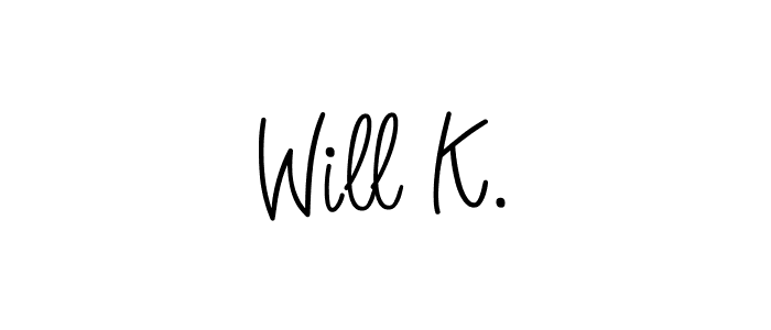 Best and Professional Signature Style for Will K.. Angelique-Rose-font-FFP Best Signature Style Collection. Will K. signature style 5 images and pictures png