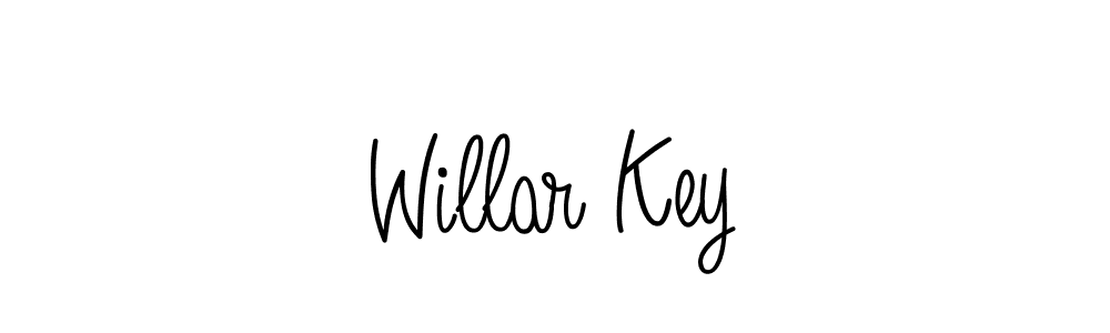 The best way (Angelique-Rose-font-FFP) to make a short signature is to pick only two or three words in your name. The name Willar Key include a total of six letters. For converting this name. Willar Key signature style 5 images and pictures png