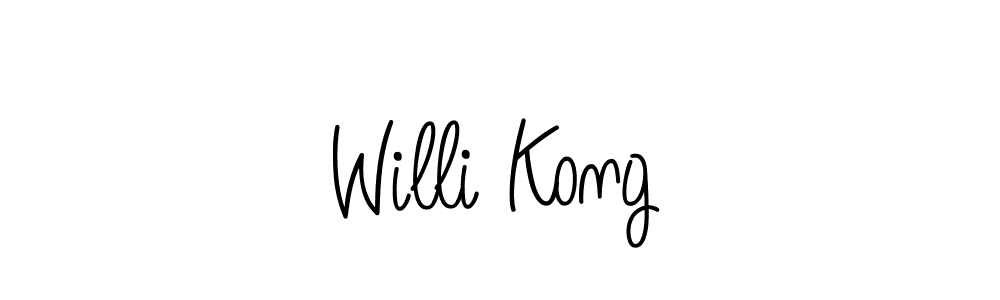 Best and Professional Signature Style for Willi Kong. Angelique-Rose-font-FFP Best Signature Style Collection. Willi Kong signature style 5 images and pictures png