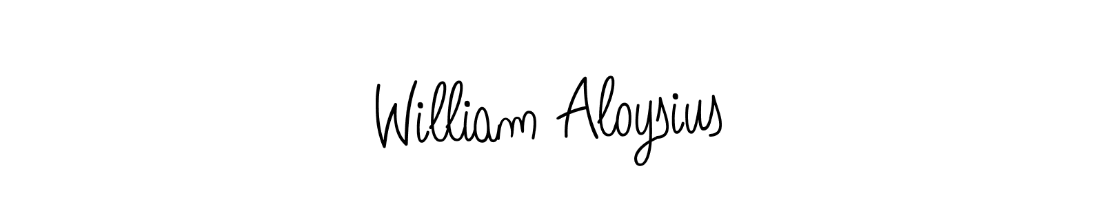 Also we have William Aloysius name is the best signature style. Create professional handwritten signature collection using Angelique-Rose-font-FFP autograph style. William Aloysius signature style 5 images and pictures png