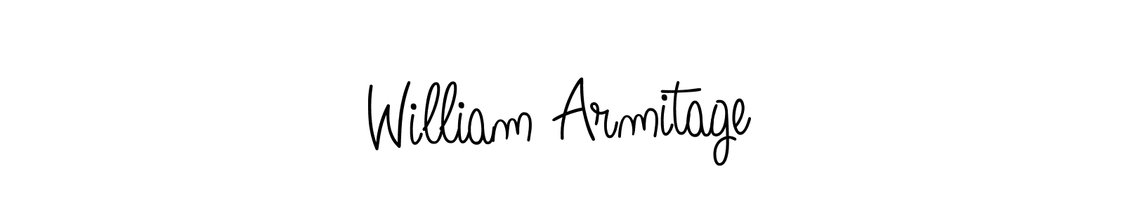 Design your own signature with our free online signature maker. With this signature software, you can create a handwritten (Angelique-Rose-font-FFP) signature for name William Armitage. William Armitage signature style 5 images and pictures png