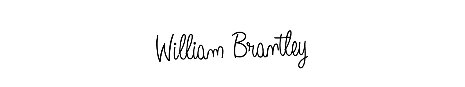 Make a beautiful signature design for name William Brantley. With this signature (Angelique-Rose-font-FFP) style, you can create a handwritten signature for free. William Brantley signature style 5 images and pictures png