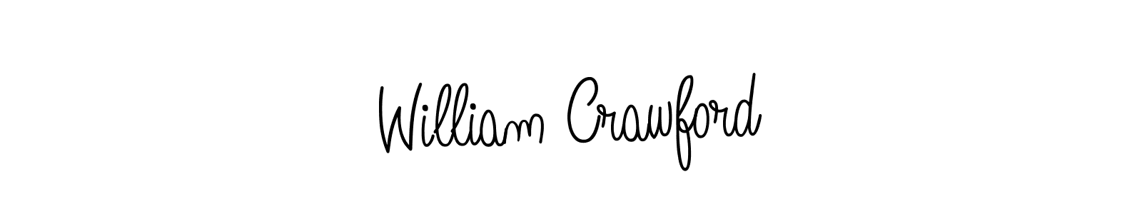 Design your own signature with our free online signature maker. With this signature software, you can create a handwritten (Angelique-Rose-font-FFP) signature for name William Crawford. William Crawford signature style 5 images and pictures png