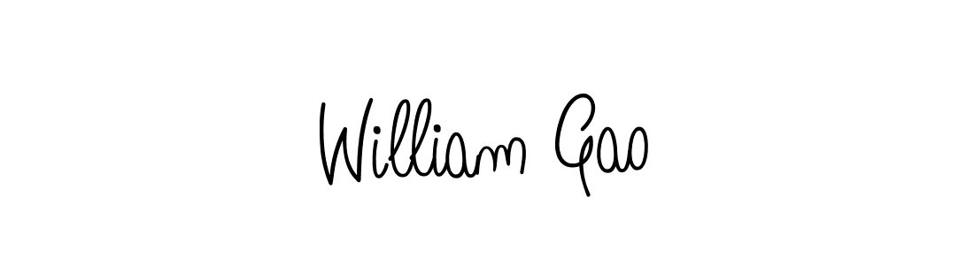 You can use this online signature creator to create a handwritten signature for the name William Gao. This is the best online autograph maker. William Gao signature style 5 images and pictures png