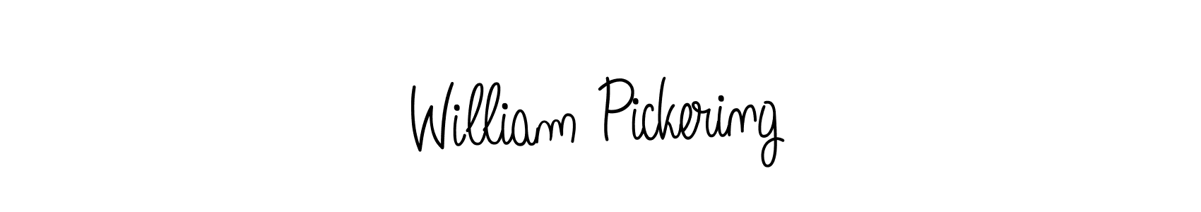 Also we have William Pickering name is the best signature style. Create professional handwritten signature collection using Angelique-Rose-font-FFP autograph style. William Pickering signature style 5 images and pictures png