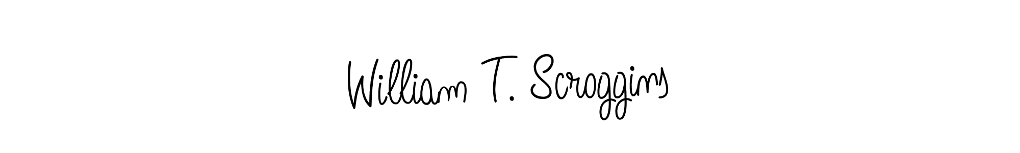 You can use this online signature creator to create a handwritten signature for the name William T. Scroggins. This is the best online autograph maker. William T. Scroggins signature style 5 images and pictures png