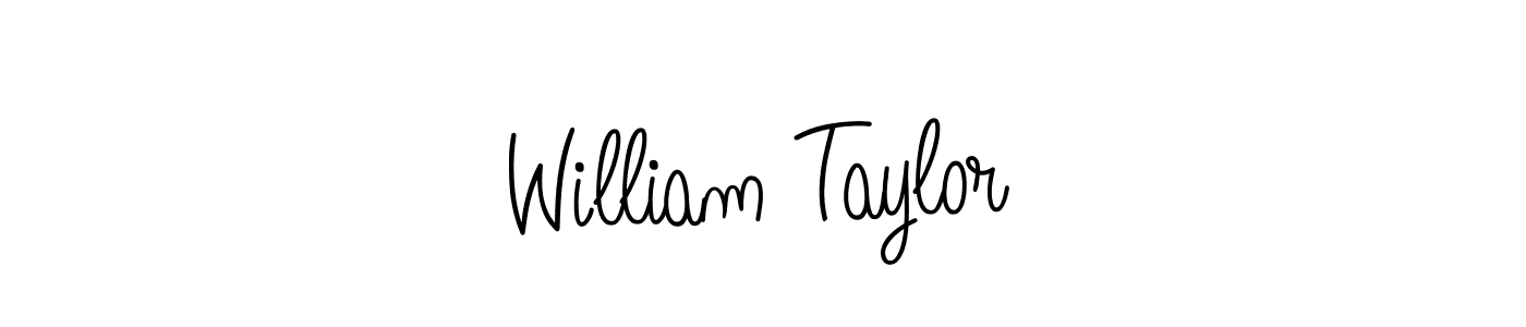 Best and Professional Signature Style for William Taylor. Angelique-Rose-font-FFP Best Signature Style Collection. William Taylor signature style 5 images and pictures png