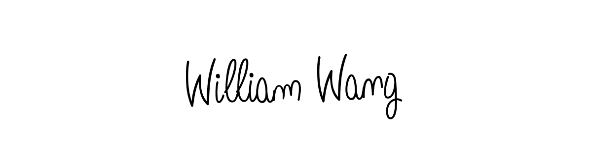 This is the best signature style for the William Wang name. Also you like these signature font (Angelique-Rose-font-FFP). Mix name signature. William Wang signature style 5 images and pictures png