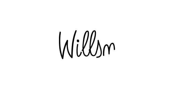 Similarly Angelique-Rose-font-FFP is the best handwritten signature design. Signature creator online .You can use it as an online autograph creator for name Willsn. Willsn signature style 5 images and pictures png