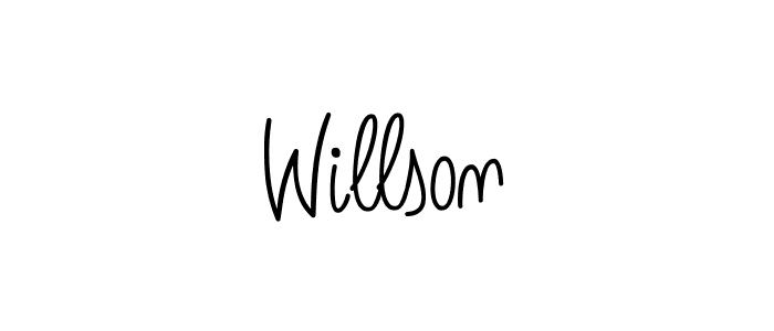 Best and Professional Signature Style for Willson. Angelique-Rose-font-FFP Best Signature Style Collection. Willson signature style 5 images and pictures png