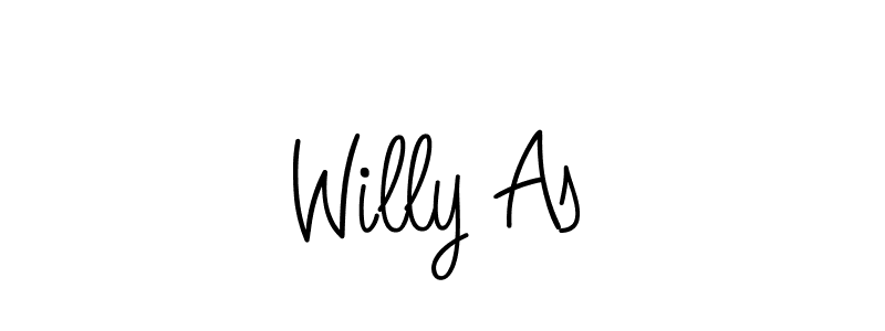 Make a beautiful signature design for name Willy As. Use this online signature maker to create a handwritten signature for free. Willy As signature style 5 images and pictures png