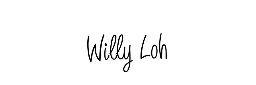 Create a beautiful signature design for name Willy Loh. With this signature (Angelique-Rose-font-FFP) fonts, you can make a handwritten signature for free. Willy Loh signature style 5 images and pictures png