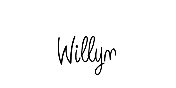 Make a beautiful signature design for name Willyn. Use this online signature maker to create a handwritten signature for free. Willyn signature style 5 images and pictures png