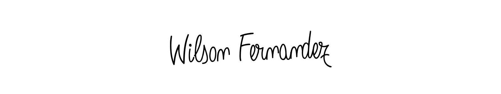 You can use this online signature creator to create a handwritten signature for the name Wilson Fernandez. This is the best online autograph maker. Wilson Fernandez signature style 5 images and pictures png