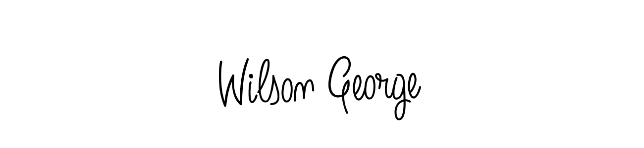 It looks lik you need a new signature style for name Wilson George. Design unique handwritten (Angelique-Rose-font-FFP) signature with our free signature maker in just a few clicks. Wilson George signature style 5 images and pictures png