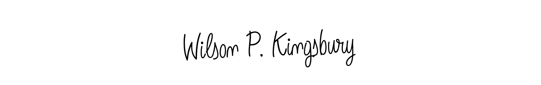 Similarly Angelique-Rose-font-FFP is the best handwritten signature design. Signature creator online .You can use it as an online autograph creator for name Wilson P. Kingsbury. Wilson P. Kingsbury signature style 5 images and pictures png