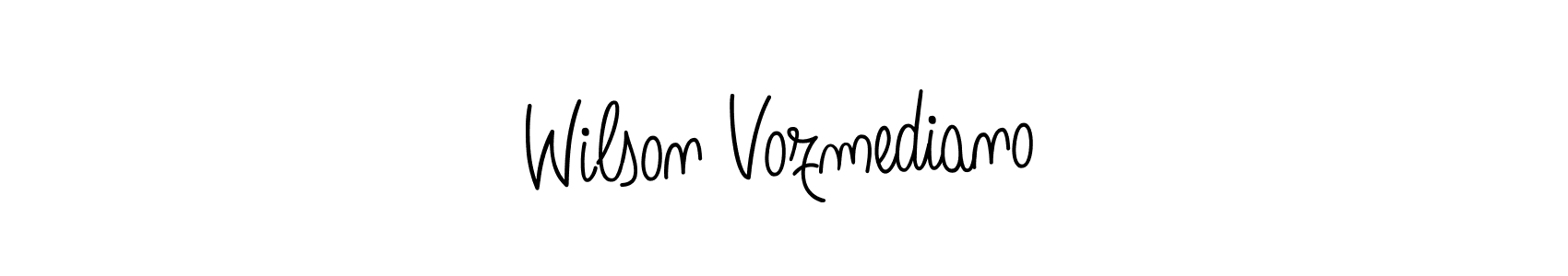 This is the best signature style for the Wilson Vozmediano name. Also you like these signature font (Angelique-Rose-font-FFP). Mix name signature. Wilson Vozmediano signature style 5 images and pictures png