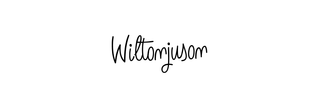 Also we have Wiltonjuson name is the best signature style. Create professional handwritten signature collection using Angelique-Rose-font-FFP autograph style. Wiltonjuson signature style 5 images and pictures png