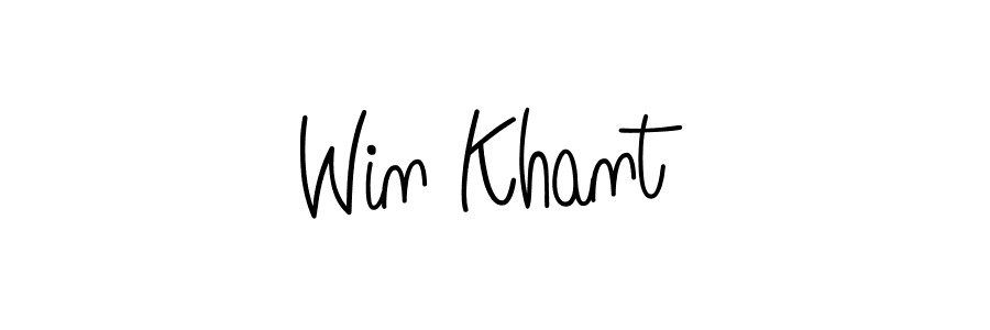 Make a beautiful signature design for name Win Khant. Use this online signature maker to create a handwritten signature for free. Win Khant signature style 5 images and pictures png