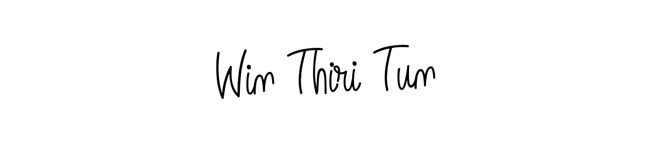 Make a beautiful signature design for name Win Thiri Tun. Use this online signature maker to create a handwritten signature for free. Win Thiri Tun signature style 5 images and pictures png