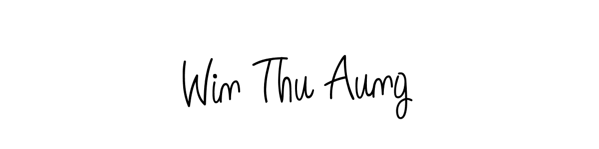 Once you've used our free online signature maker to create your best signature Angelique-Rose-font-FFP style, it's time to enjoy all of the benefits that Win Thu Aung name signing documents. Win Thu Aung signature style 5 images and pictures png