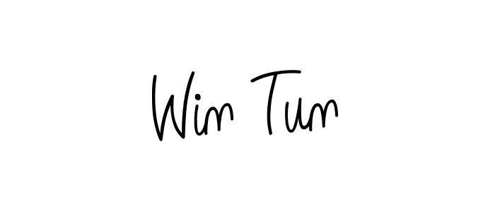 Also You can easily find your signature by using the search form. We will create Win Tun name handwritten signature images for you free of cost using Angelique-Rose-font-FFP sign style. Win Tun signature style 5 images and pictures png