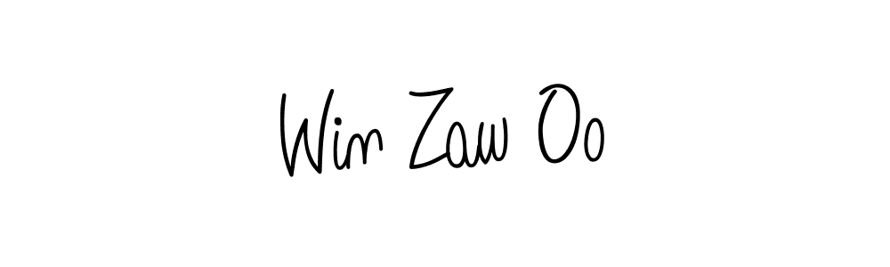 The best way (Angelique-Rose-font-FFP) to make a short signature is to pick only two or three words in your name. The name Win Zaw Oo include a total of six letters. For converting this name. Win Zaw Oo signature style 5 images and pictures png