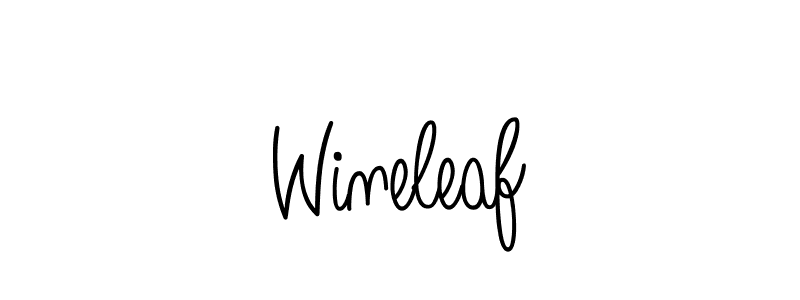 Angelique-Rose-font-FFP is a professional signature style that is perfect for those who want to add a touch of class to their signature. It is also a great choice for those who want to make their signature more unique. Get Wineleaf name to fancy signature for free. Wineleaf signature style 5 images and pictures png