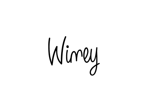Also You can easily find your signature by using the search form. We will create Winey name handwritten signature images for you free of cost using Angelique-Rose-font-FFP sign style. Winey signature style 5 images and pictures png