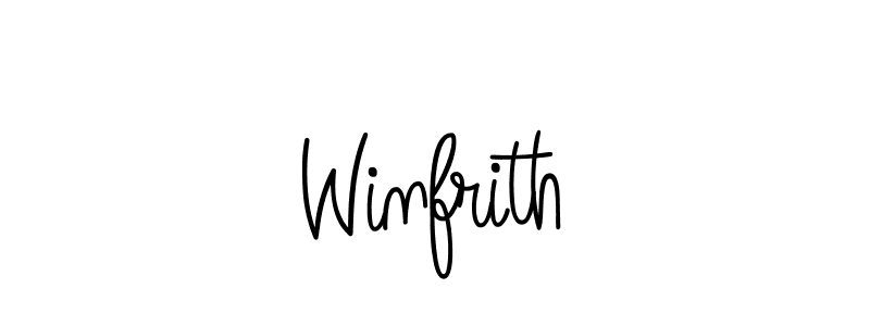 Best and Professional Signature Style for Winfrith. Angelique-Rose-font-FFP Best Signature Style Collection. Winfrith signature style 5 images and pictures png