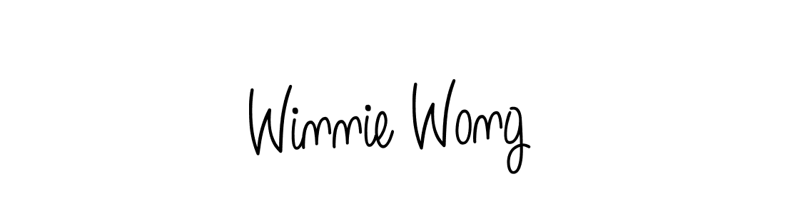 if you are searching for the best signature style for your name Winnie Wong. so please give up your signature search. here we have designed multiple signature styles  using Angelique-Rose-font-FFP. Winnie Wong signature style 5 images and pictures png