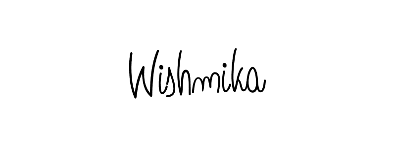 Create a beautiful signature design for name Wishmika. With this signature (Angelique-Rose-font-FFP) fonts, you can make a handwritten signature for free. Wishmika signature style 5 images and pictures png