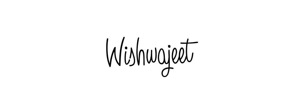 Design your own signature with our free online signature maker. With this signature software, you can create a handwritten (Angelique-Rose-font-FFP) signature for name Wishwajeet. Wishwajeet signature style 5 images and pictures png