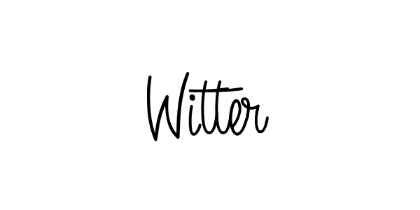 It looks lik you need a new signature style for name Witter. Design unique handwritten (Angelique-Rose-font-FFP) signature with our free signature maker in just a few clicks. Witter signature style 5 images and pictures png