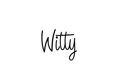Here are the top 10 professional signature styles for the name Witty. These are the best autograph styles you can use for your name. Witty signature style 5 images and pictures png