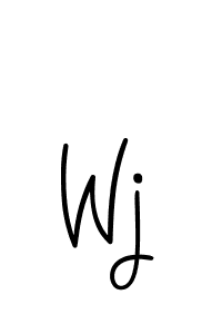 How to make Wj name signature. Use Angelique-Rose-font-FFP style for creating short signs online. This is the latest handwritten sign. Wj signature style 5 images and pictures png