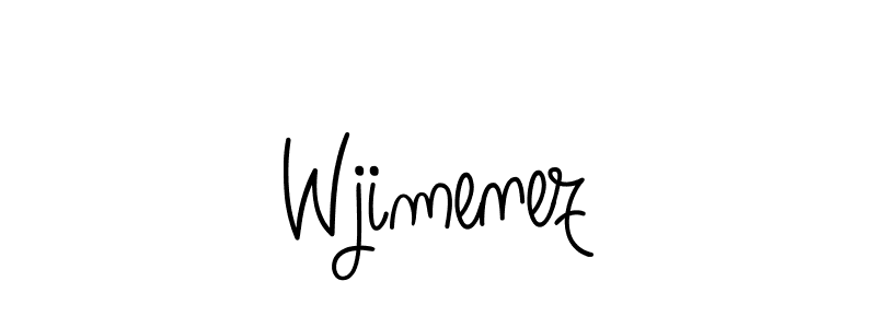 Also You can easily find your signature by using the search form. We will create Wjimenez name handwritten signature images for you free of cost using Angelique-Rose-font-FFP sign style. Wjimenez signature style 5 images and pictures png