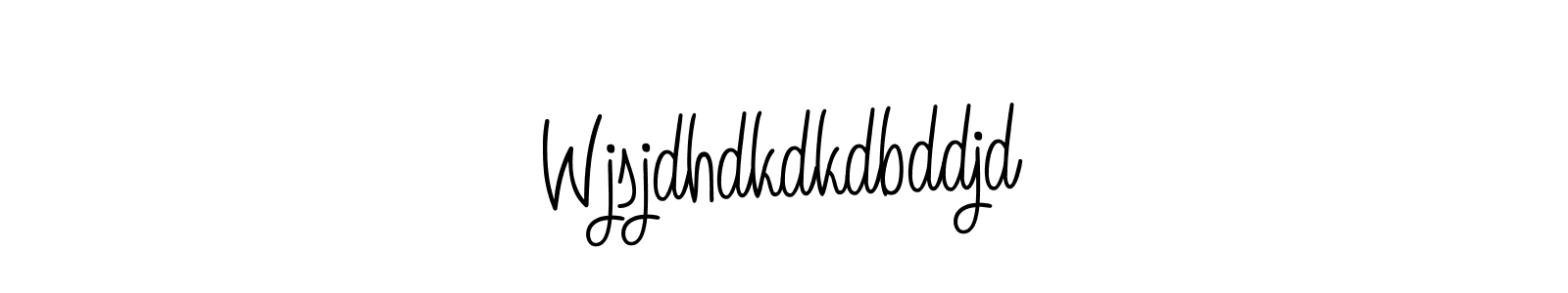 It looks lik you need a new signature style for name Wjsjdhdkdkdbddjd. Design unique handwritten (Angelique-Rose-font-FFP) signature with our free signature maker in just a few clicks. Wjsjdhdkdkdbddjd signature style 5 images and pictures png