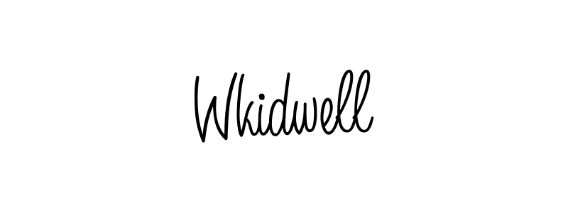 Design your own signature with our free online signature maker. With this signature software, you can create a handwritten (Angelique-Rose-font-FFP) signature for name Wkidwell. Wkidwell signature style 5 images and pictures png